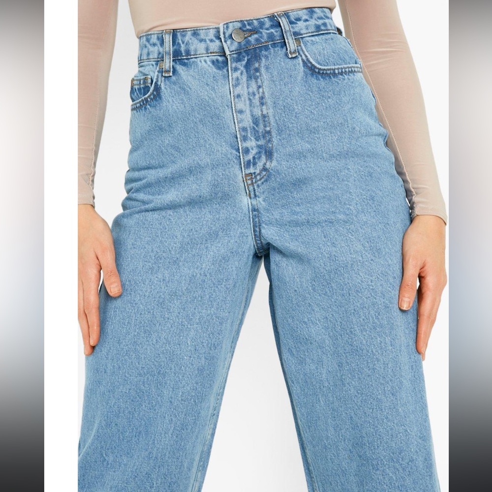 Off duty India^ wide leg high rise jeans - Picture 4 of 9